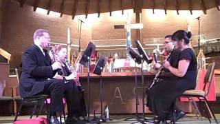 Clarinetes Del Sol play The Strenuous Life Scott Joplin [upl. by Lucine235]