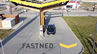 Elektroauto laden bei Fastned  Renault Zoe Carporn [upl. by Ozne]