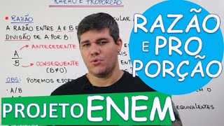 MATEMÁTICA – Razão e Proporção ENEM [upl. by Parfitt]