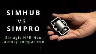 SIMAGIC HPRNeo latency tested on Simhub and Simpro [upl. by High]