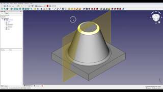 FreeCAD  Datum Line and Datum Plane [upl. by Imer]