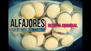 Alfajores Argentinos de Maicena  Receta Original [upl. by Hultgren]