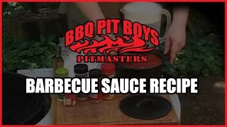 How to make BBQ Mopping Sauce  Recipe [upl. by Damaris]