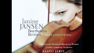 Janine Jansen  Beethoven Violin Concerto 1st Mov [upl. by Dickenson156]