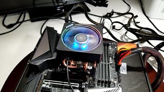 Ryzen 7 3800X Review Install amp Quick Look at Wraith Prism RGB CPU Cooler [upl. by Alphard241]