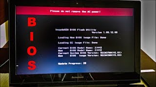 How to Lenovo Y5070 BIOS Update v201  v303 [upl. by Belanger]