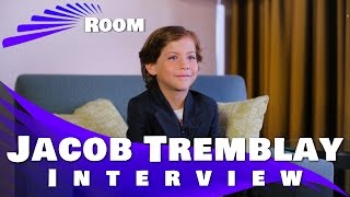 Room Jacob Tremblay Interview [upl. by Eilahs]