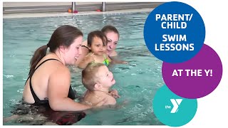 ParentChild Swim Lessons at the Y [upl. by Colly]