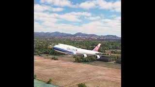 beautiful view of airplanes when landing airport eps 108 [upl. by Irrem]