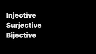 Proving the function whether it is injective surjective and bijective [upl. by Noryahs]