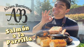 SALMON en la parrilla  El Viejito todo a la Parrilla y más [upl. by Schram]