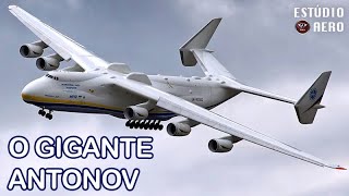 O MAIOR AVIÃO DO MUNDO  O Antonov AN225 voltou a voar [upl. by Dekeles]