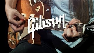 Gibson Les Paul Classic 2019 Honeyburst  Gear4music demo [upl. by Ecissej]