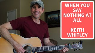 Keith Whitley  When You Say Nothing at All [upl. by Eniamaj]