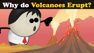 Why do Volcanoes Erupt  more videos  aumsum kids science education children [upl. by Kan450]