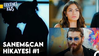 Erkenci Kuş 1 Bölüm Can❤Sanem Tüm Sahneleri [upl. by Meihar429]