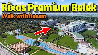 Rixos Premium Belek Hotel Uall Inclusive  ANTALYA WALKING TOUR Travel Vlog  Rixos Premium Hotel [upl. by Erodroeht234]