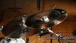 Meinl Cymbals CC16CHB Classics Custom 16quot China Cymbal [upl. by Ajram]