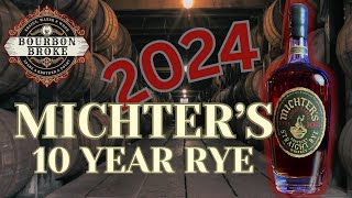 Michters 10 Year Rye  Another Great Release [upl. by Esidarap]