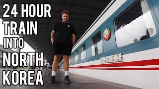 24 HOUR TRAIN INTO NORTH KOREA [upl. by Nahsed469]