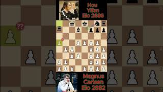 Magnus Carlsen vs Hou Yifan chess 938 [upl. by Wsan]