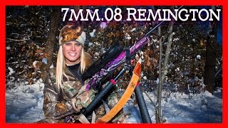 7mm08 Review with Awesome hunting footage Deer Meat For Dinner [upl. by Yeslehc]