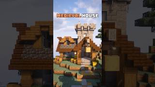 Minecraft How To Build a Medieval Starter House 🏠 [upl. by Sorenson]