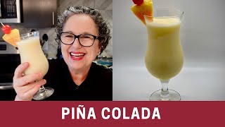 Piña Colada Recipe How to Make a Pina Colada  The Frugal Chef [upl. by Lauren]