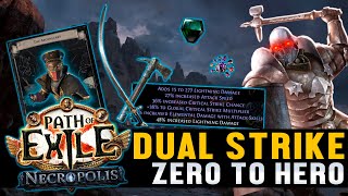 Dual Strike of Ambidexterity  From Zero to Hero  SSF Journey  Part 2  Path of Exile 324 [upl. by Marlen]