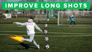 HOW TO IMPROVE LONG SHOTS  Score 35m goals [upl. by Kravits]