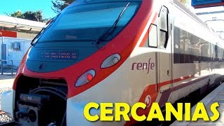 Commuter Trains  Cercanias Malaga RENFE Spanish Rail Travel [upl. by Sherlocke637]