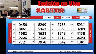 Sorteo de Quiniela MATUTINO N°17743  03122022 – 1500hs [upl. by Darrill]