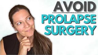 Prolapse Surgery Alternatives Finding Relief Without Going Under the Knife [upl. by Moritz]