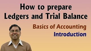 1 Ledger Posting and Trial Balance  Basics for Beginners [upl. by Amron]