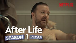 After Life S1 Official Recap  Netflix [upl. by Llirret]