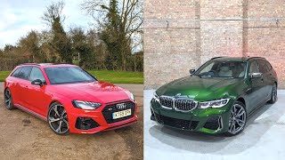 AUDI RS 4 or BMW M340i   Answering your QampAs [upl. by Ainek133]