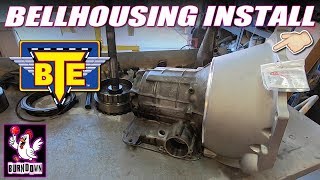 BTE Bellhousing Install Powerglide Build Part 02 [upl. by Ronaele529]