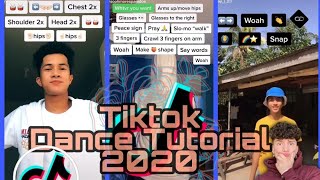 TIKTOK Mashup Dance Tutorial 2020 Part 1 [upl. by Malena]