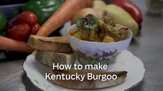 VIDEO How to make Kentucky Burgoo [upl. by Cinemod]