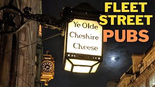 Historic Pubs of Londons Fleet Street [upl. by Burch606]