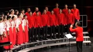 CANTATE DOMINO Josu Elberdin  THE INDONESIA CHOIR [upl. by Sofie825]