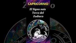 CAPRICORNIO El SIGNO más TERCO del ZODIACO [upl. by Allecnirp]