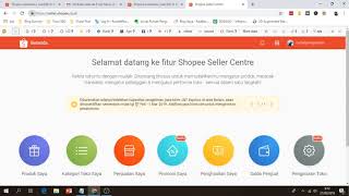 Cara Membuka Toko di Shopee melalui Laptop atau PC [upl. by Nahtannoj249]