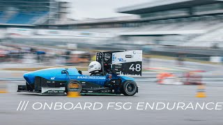 Onboard FSG Endurance in the Damp [upl. by Arlon]