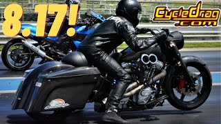 World’s Fastest Harley Bagger amp the race to the 7second Zone [upl. by Tillfourd]