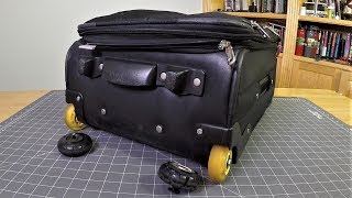 Fix It Roller Luggage Wheel Replacement for 5  Easy Tutorial [upl. by Nytsua234]