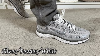 Nike P6000 Silver Pewteramp White Reviewamp On foot [upl. by Nash]