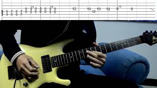 How to play 15 Surfing with the Alien  Joe Satriani  beatbased Tab played with Metronome [upl. by Eniaral662]