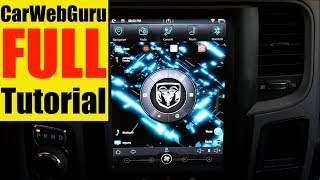 Tesla Style Radio New Home Screen Full Tutorial [upl. by Susanne]