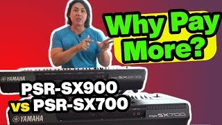 Yamaha PSRSX900 vs PSRSX700 Brutal Comparison  Which Is Better Value [upl. by Davin]